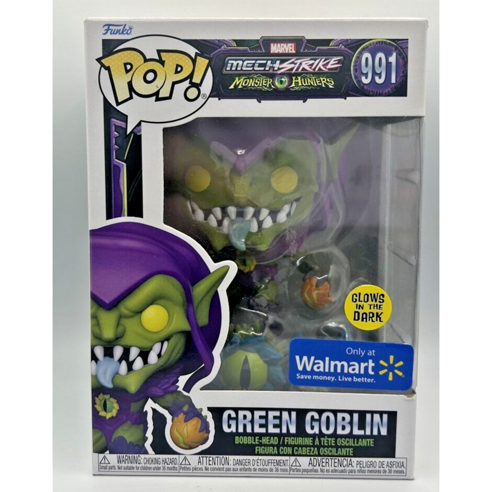 Funko Pop! Marvel MechStrike Monster Hunters Green Goblin Walmart #991 F29